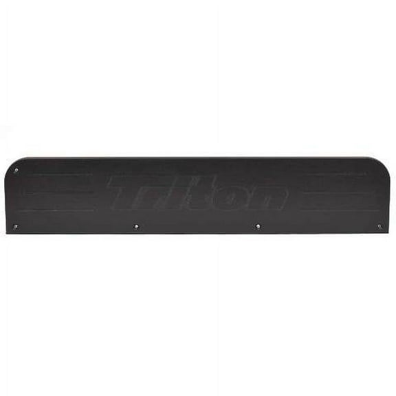 Triton Boat Trim Panel 209900 | w/ Logo 18 5/8 x 3 3/4 Inch Black Starboard