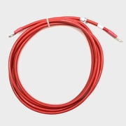 Triton Marine Boat Battery Cable 322027 | 4 AWG 12 Foot 3/8 Inch Lugs Red