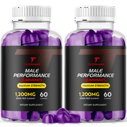 Triton Maxx Gummies for Men Maximum Strength Vitamin Supplement 120 Gummies