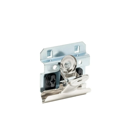 Triton Products® 1/2 In. Capacity Steel Heavy-Duty Grip Clip Pegboard Hook for LocBoard, 3 Pack