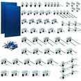 thumbnail image 1 of Triton Products® (2) 24" W x 42" H 18 Gauge Steel Pegboards with 63 Piece LocHook Assortment, 1 of 6