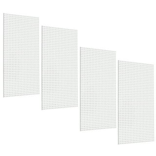 Triton Black Pegboard Kit 24 In. W x 42 In. H x 1/4 In. D HDF Pegboards  with 36 pc. Hook