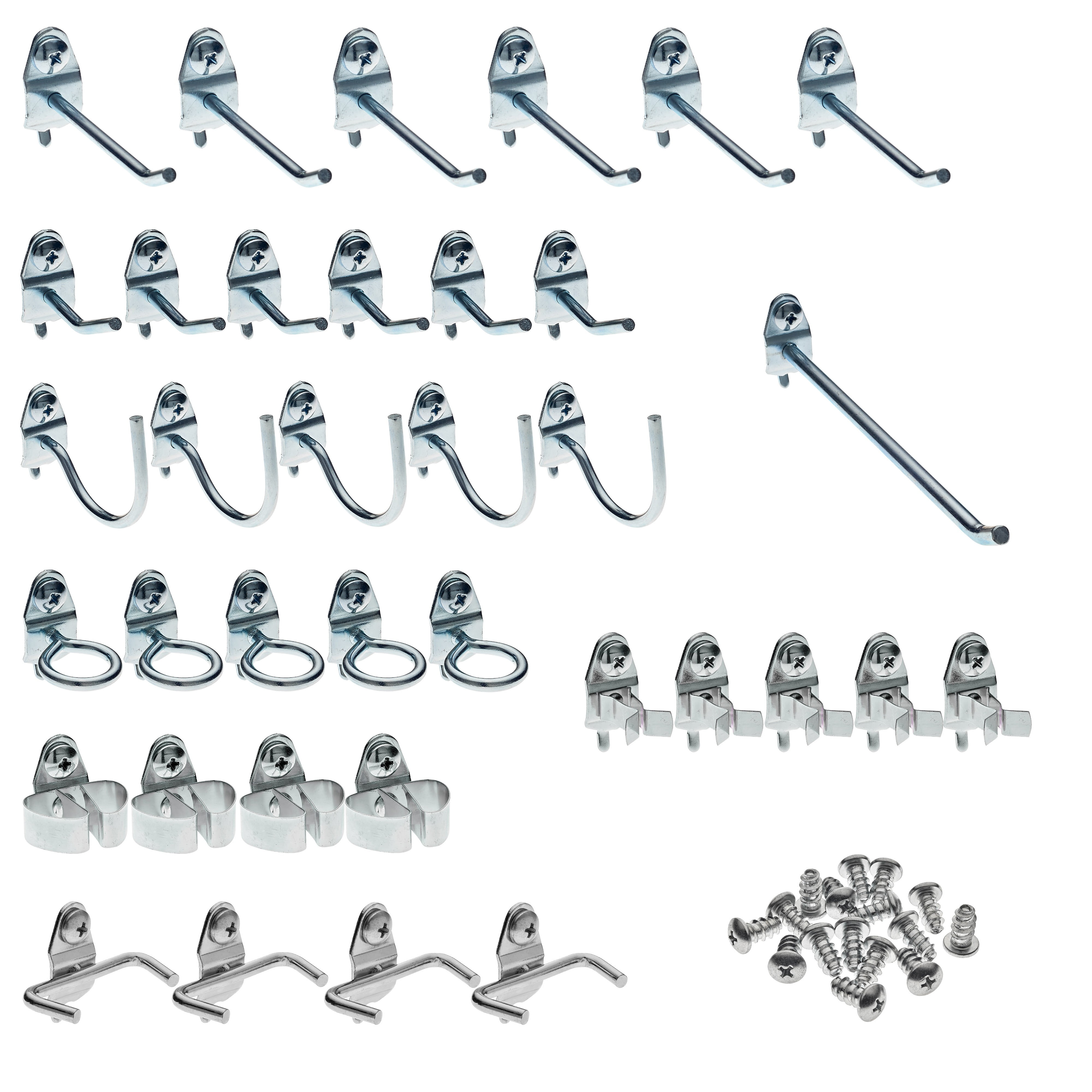 Triton Products® 36-Piece Steel Pegboard Hook Assortment Kit