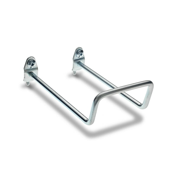 Triton Products 5-inch Double Closed Loop Steel Pegboard Hook, 80-Degree Bend, 5pk