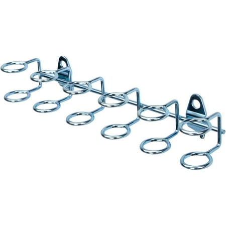 Triton Products® 9-inch Multi-Ring Tool Holder Steel Pegboard Hook, 2pk