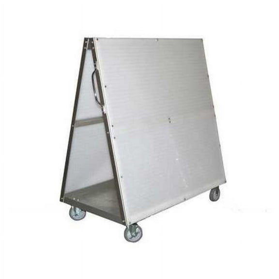 Triton Products DuraBoard 48"L x 51-1/2"H x 29-3/4"W Aluminum Frame Tool Cart with Tray