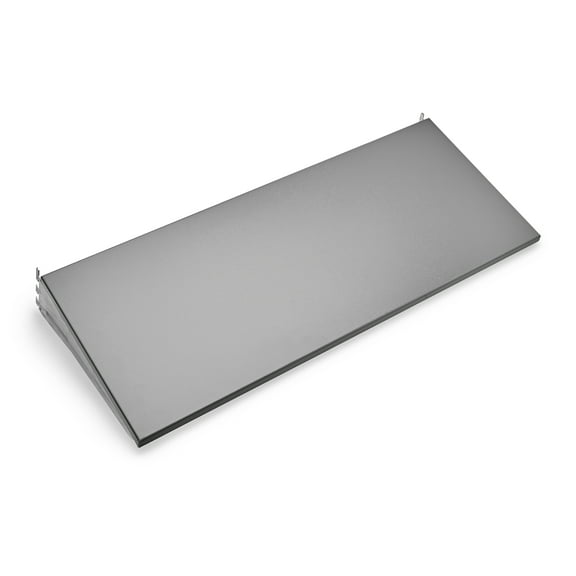 Triton Products Heavy Duty Solid Shelf, Steel, Gray