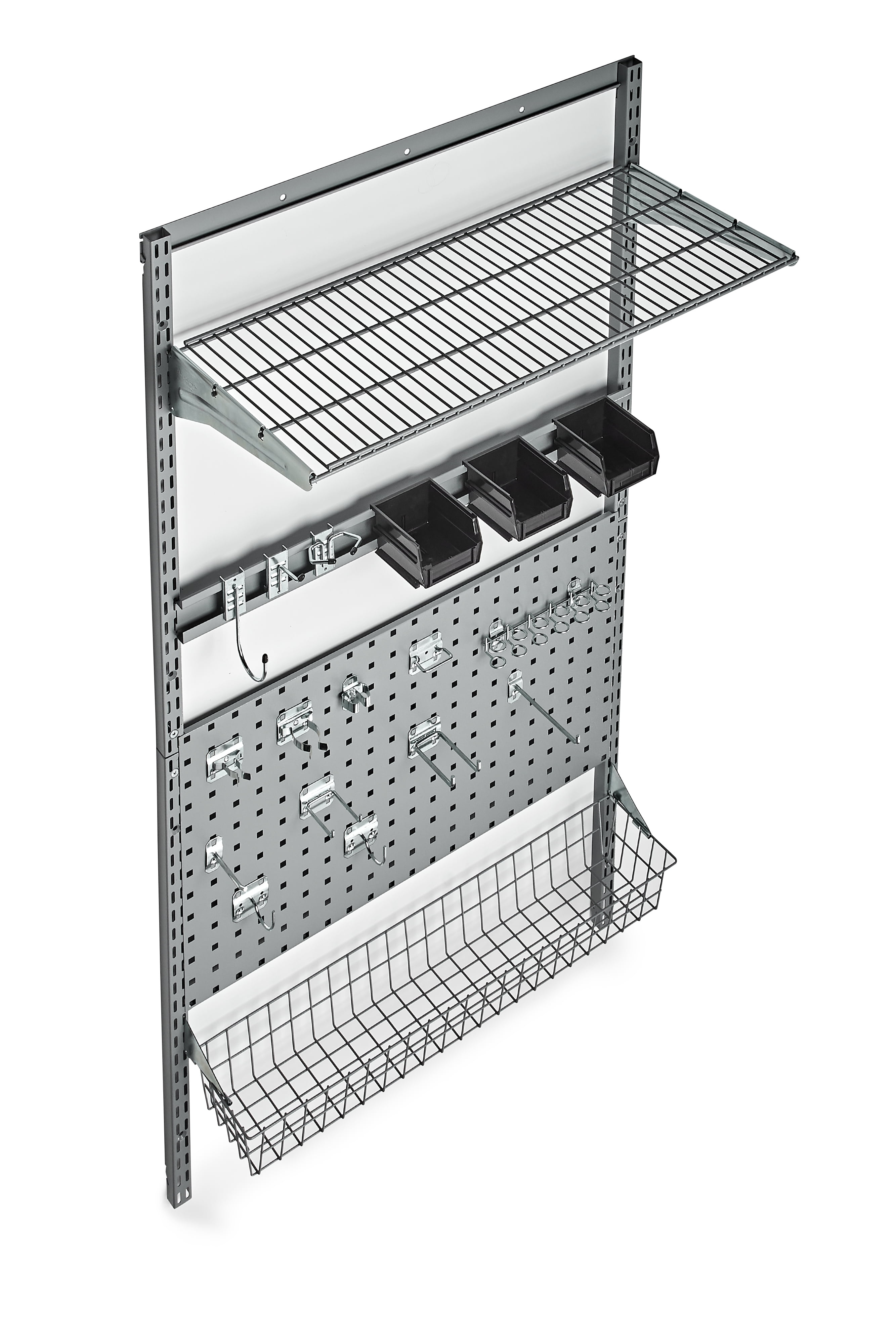 Triton Products® Heavy Duty Wall Shelving, Steel, 375 lb Capacity Sansujyuku sansujyuku.com