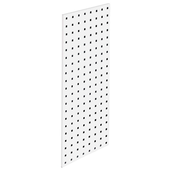 Triton Products® LocBoard (1) 30"W x 12"H Epoxy, 18 Gauge Steel Square Hole Pegboard Strip