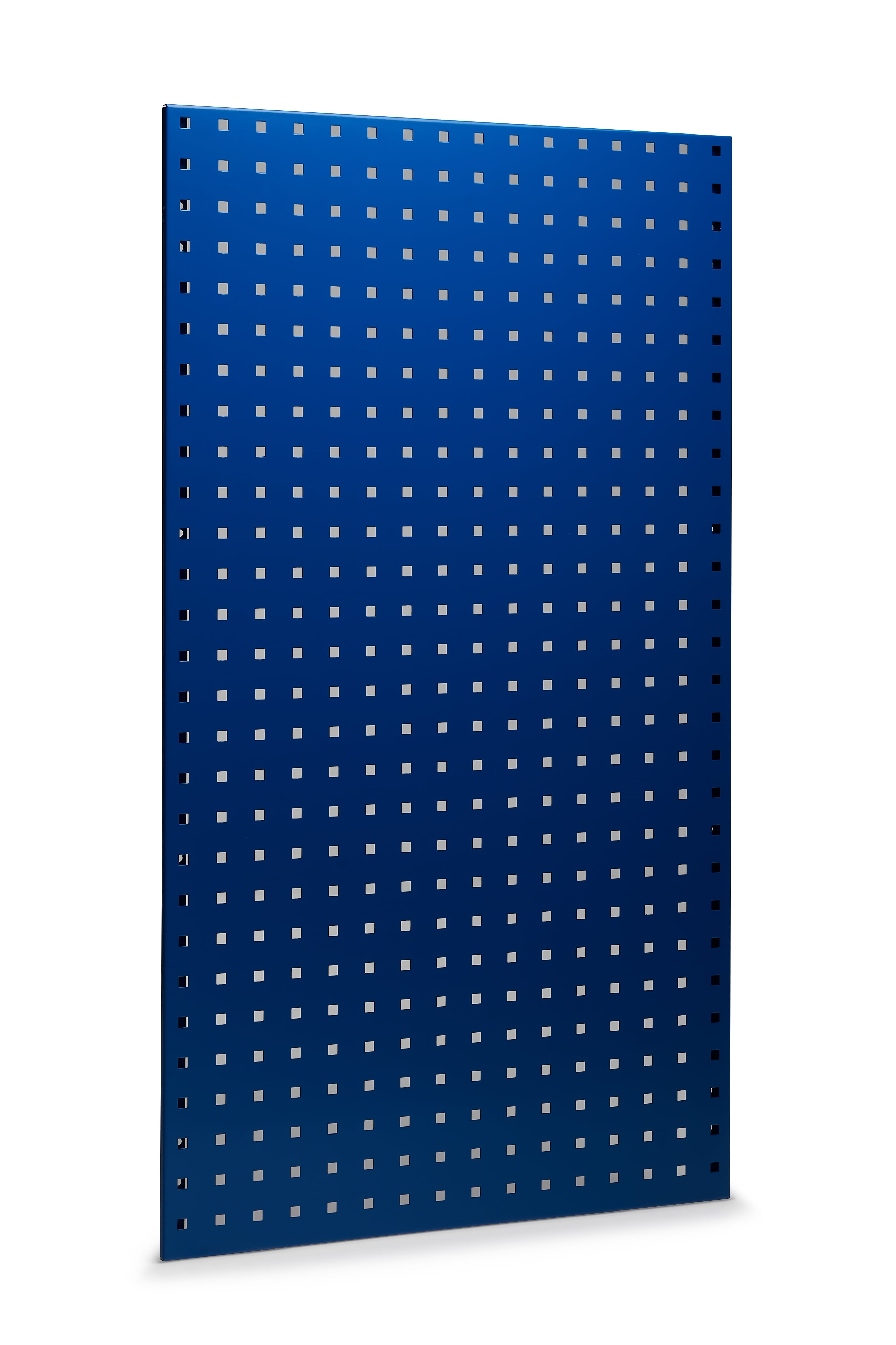 24" x 42.5" Heavy Duty Blue Epoxy Steel Pegboard for Tool Storage