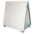 thumbnail image 1 of Triton Products® LocBoard 48"L x 46"H x 26-5/8"W Aluminum Frame Tool Cart with Tray and LocBoard, 1 of 2
