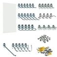 thumbnail image 1 of Triton Products Poly Pegboard/36 Piece Locking Hook Assortment, 24"x48"x1/4" Pegboard, 1 of 4