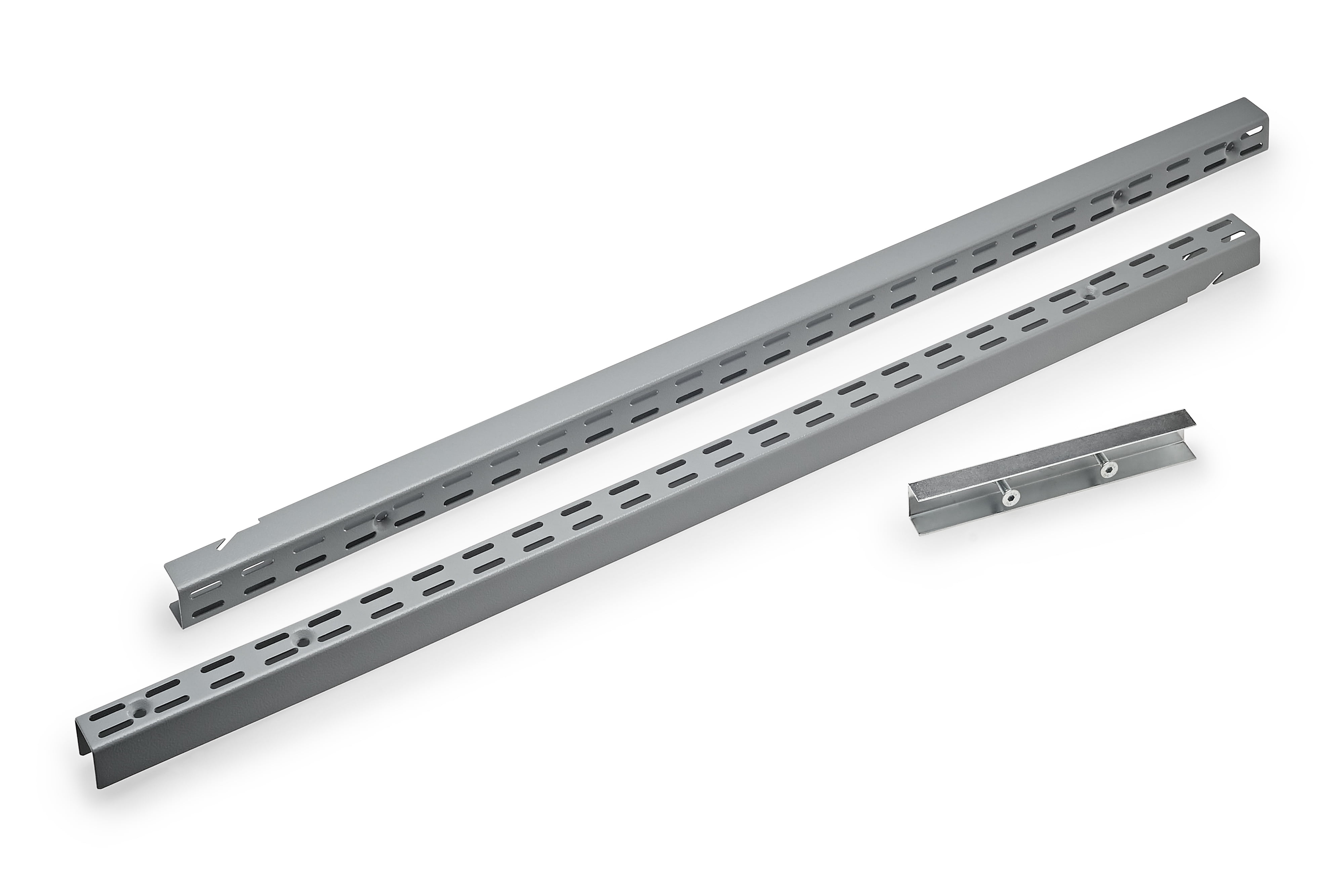 Triton Products® Storability Vertical Hang Rail, Gray, Epoxy Coated ...