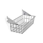 Triton Products  Storability Wire Basket, Gray Epoxy Coated Steel