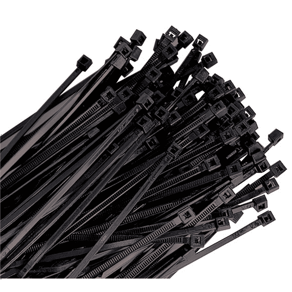 Triton Products® WIRE TIE 14IN. BLACK 100/PK 50LB TENSILE