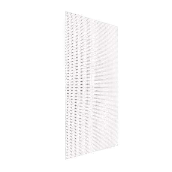Triton Products® White Polypropylene Pegboard, One 48" x 96" x 1/4" Pegboard