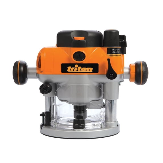 Triton Router Rack Adjustment Triton 3.25 HP Dual Mode Precision Plunge Router, 8000-21000 RPM, Depth ...