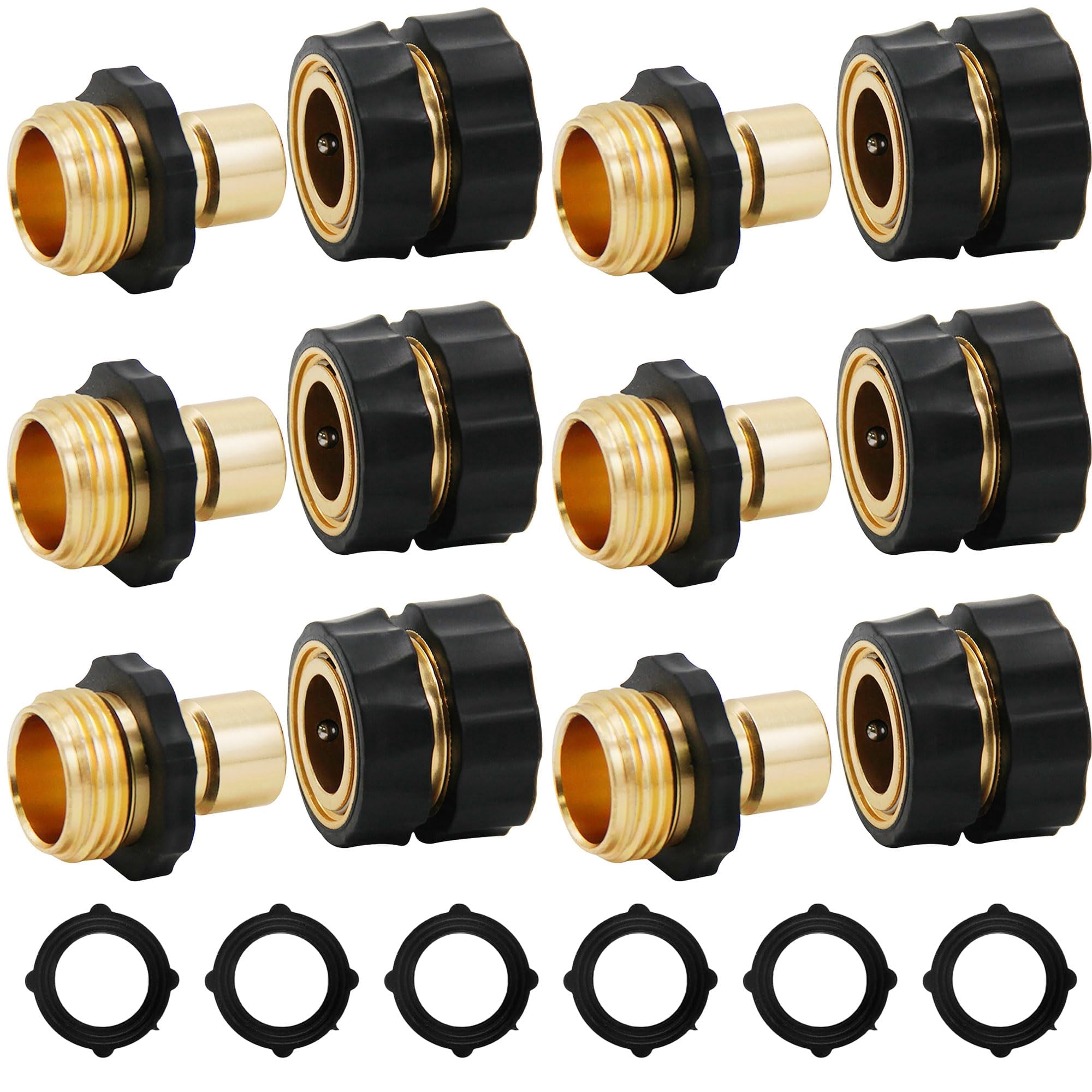 Orbit 3er Pack Wasserhahn-Adapter – Für 1/4 Zoll Tropfbewässerungsschläuche, Einfach Zu Installieren