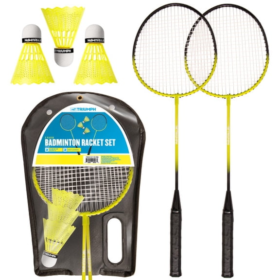 Triumph 2-Player Badminton Racket Set