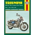 thumbnail image 1 of Triumph 650 and 750 2-valve Unit Twins (63-83) Haynes Repair Manual ^, 1 of 3