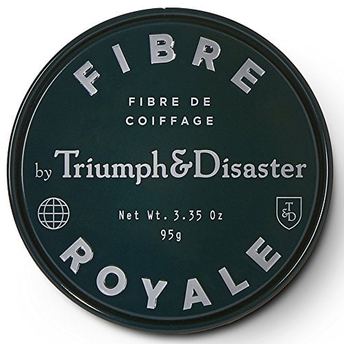 Triumph & Disaster - Fibre Royale 3.35oz Strong Hold Natural Finish Non Volume Styling Wax Contrains Beeswax Argan Oil & Kawakawa