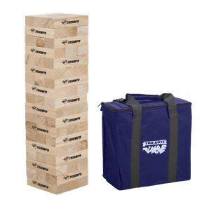 Triumph Fun Size 54 Tumble Strong Stacking Wooden Blocks for Game Nights with Family and Friends