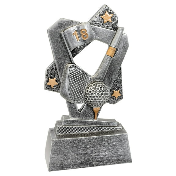 Triumph Golf Resin Trophy