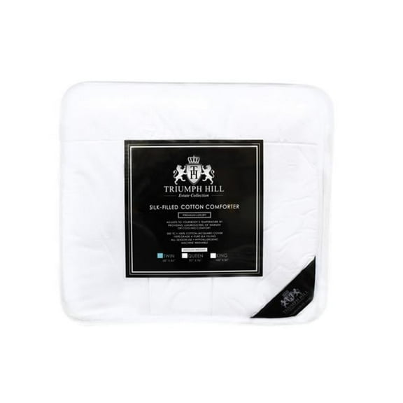 Triumph Hill Silk Heavy Weight Bed Comforter- Standard - Twin