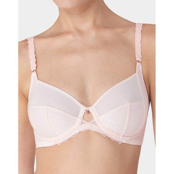 Triumph ORANGE HIGHLIGHT Azalea Florale Wired Bra, US/UK 34B EU 75B