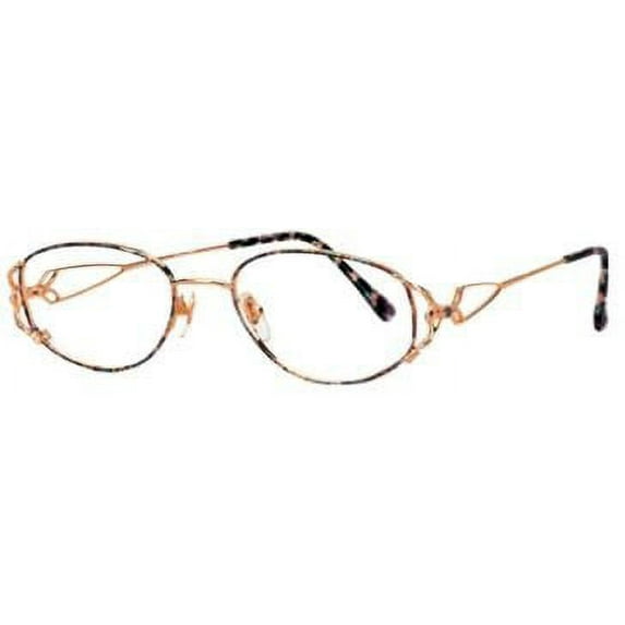 Triumph Optical Romance Womens Eyeglasses Demi Amber & Gold