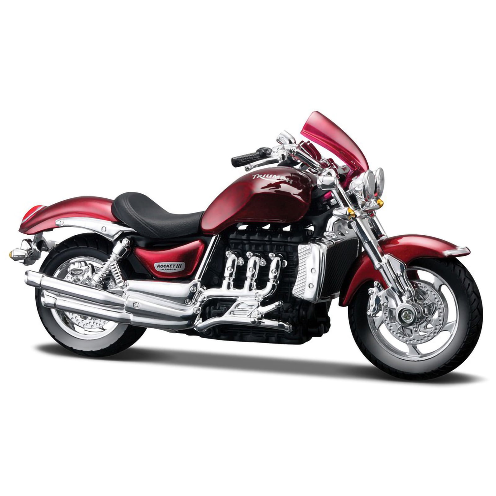 Minichamps製品　TRIUMPH　ROCKET　トライアンフロケット Triumph Rocket Motorcycle [1:18 scale in Red] - Walmart.com