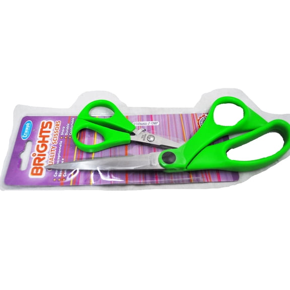Triumph Sewing Scissors, Green two different sizes (115 mm/ 4 1/2" & 210mm/ 8 1/2")