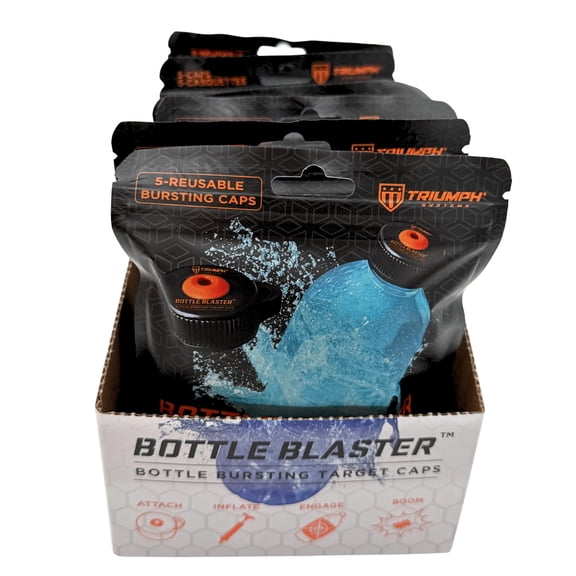 Triumph Systems, Bottle Blasters Bursting Cap, Hunting and Shooting, 5 Pieces