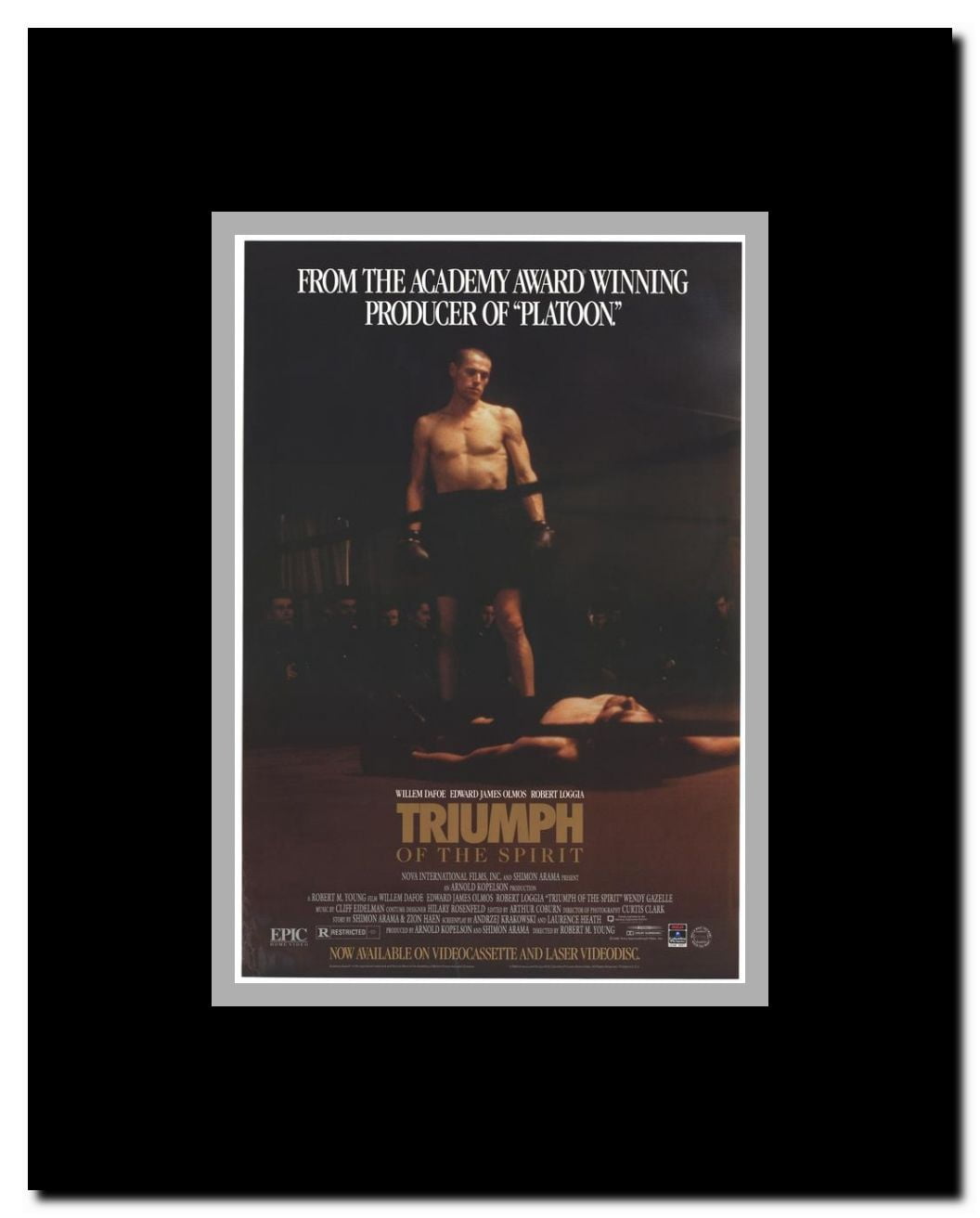 Triumph of the Spirit Framed Movie Poster