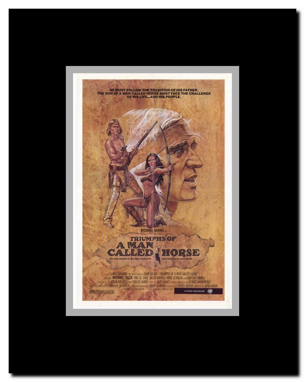 Triumphs of a Man Called Horse Framed Movie Poster
