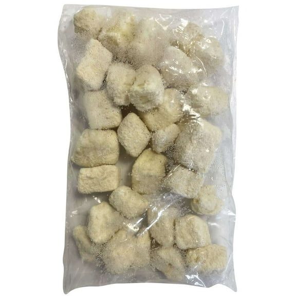 Trivers Half Naked White Cheese Curds, 8 Ounce -- 20 per case.