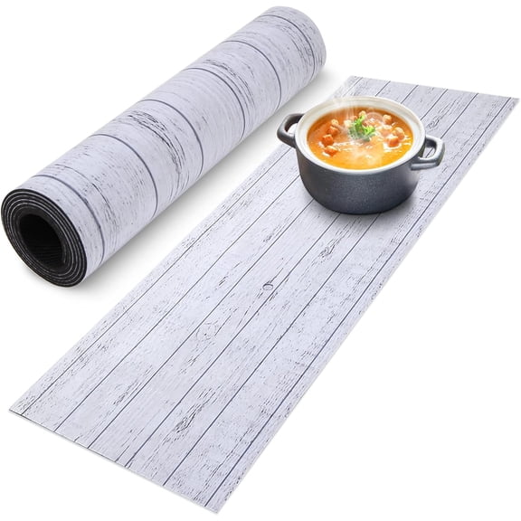 Trivet Table Runner Hot Plates Mat Heat Resistant Table Protector Waterproof Decorative Farmhouse Kitchen Trivets Counter Heat Proof Placemats for Hot Dishes