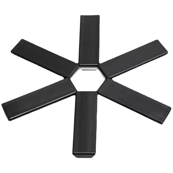 Trivet, Torqee Expandable Folding Heat Insulation Pad, Non-Slip 6-Claw Plastic Pot Holder, for Hot Pot Placement, Kitchen Use and Tabletop Lining