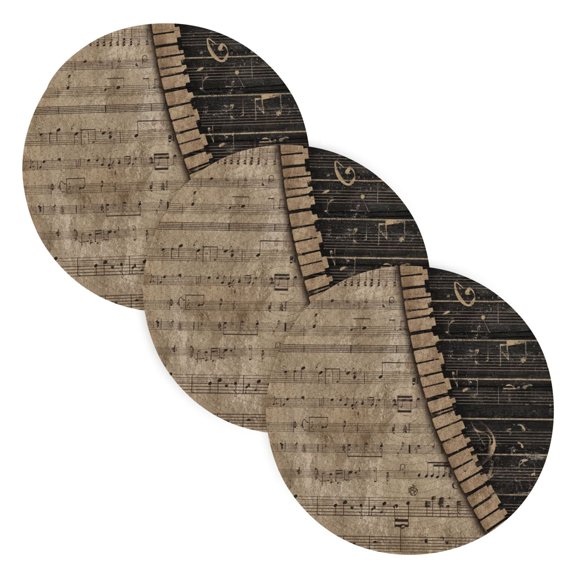 Trivets for Hot Dishes 15 Inches Hot Pads 3 Pcs Heat Resistant Mats for Countertop Polyester Cord Braiding Durable and AbsorbentApplicable to Kitchen Decor Make Old Fashioned Charts