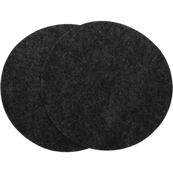Hot Pot Holder Hot Pads, 2 Pcs Kitchen Appliance Slider Mat, Anti Skid Washable Kitchen Countertop Insulation Pad for Appliance Mixers Accessories, Black
