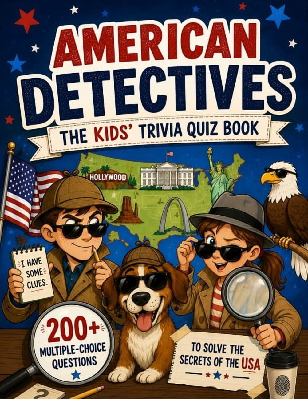 The Trivia Detectives American Detectives - The Kids' Trivia Quiz Book: 200+ Multiple-Choice Questions to Solve the Secrets of the USA - For A, (Paperback)