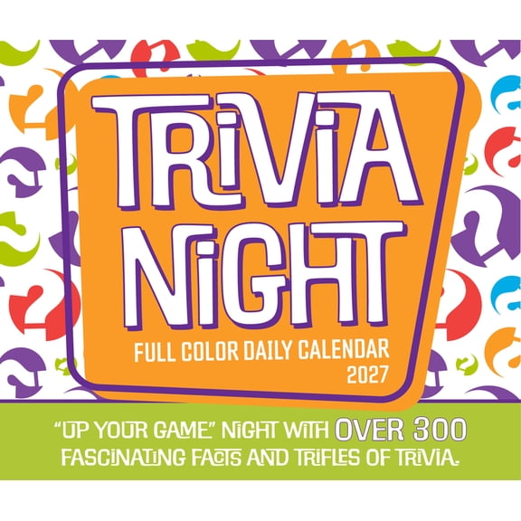 Trivia Night 2027 5.4 X 6.2 Box Calendar, (Paperback)