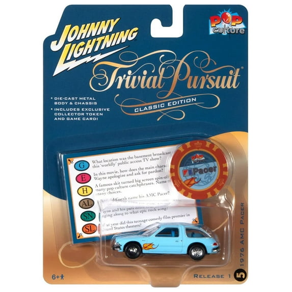 Trivial Pursuit 1976 AMC Pacer w/Poker ChipLight Blue