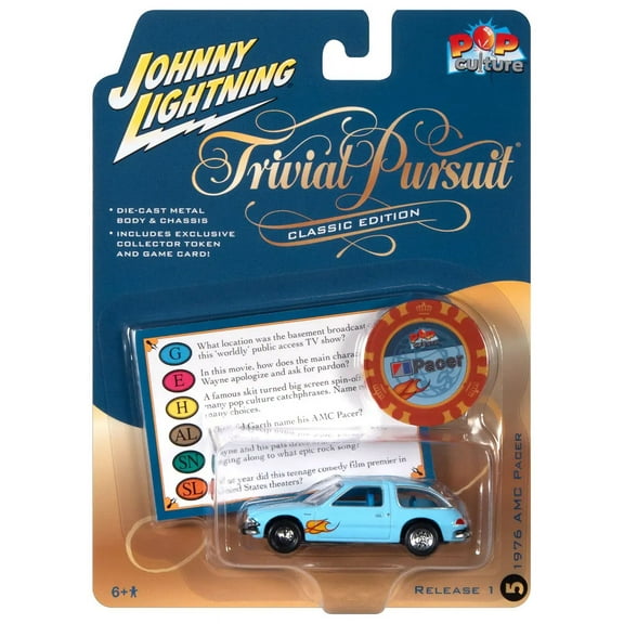 Trivial Pursuit 1976 AMC Pacer w/Poker ChipLight Blue