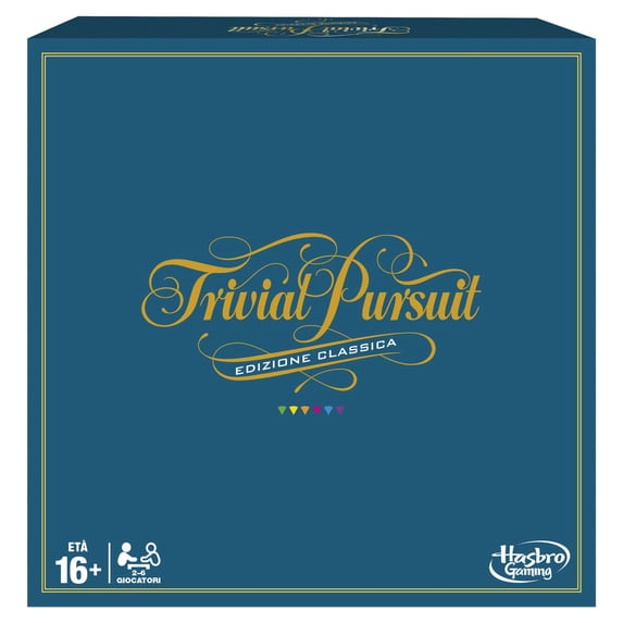 Trivial Pursuit Classic Edition Board Game for Adults and Teens Ages 16 and Up