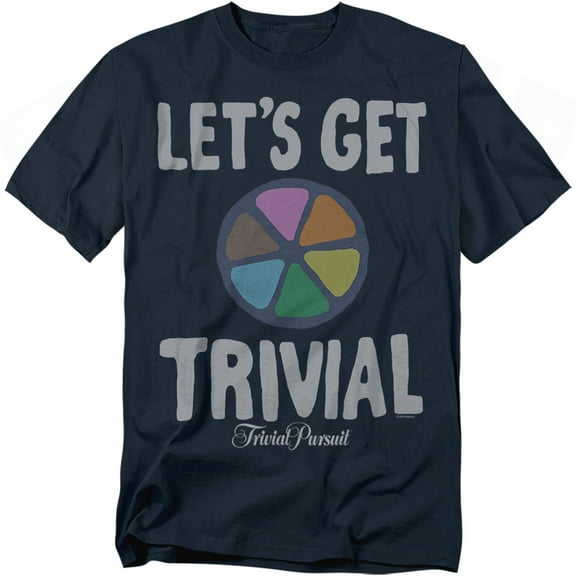 Trivial Pursuit T-Shirt The Let'S Get Trivial Unisex Graphic Tee for Men & Women