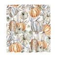 thumbnail image 1 of Trivibe Fall Pumpkin Maple Leaf Printed Shower Curtain Water Resistant Fabric Bathroom Partition Curtain for Harvest Thanksgiving Halloween Bathroom Home Decor, 1 of 6