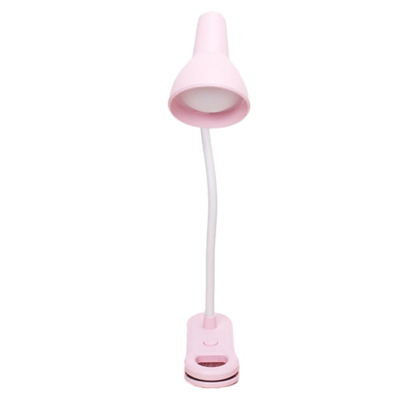 Trivibe LED Clip On Desk Lamp With Flexible Gooseneck, USB Powered Reading Light For Bed Headboard And Office, Adjustable Clamp Lamp For Home Study, Portable Task Lighting For Dorm And Bedside