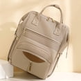 thumbnail image 1 of Trivibe Large Capacity Multifunctional Baby Diaper Backpack Stylish Waterproof Maternity Nappy Bag with Stroller Hooks Multiple Pockets Travel Mommy Backpack for Baby Supplies Outdoor Family Trips, 1 of 7