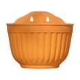 thumbnail image 1 of Trivibe Wall Mounted Plastic Hanging Planter with Drainage Holes Vertical Wall Flower Pot for Balcony Patio Green Plant Decoration, 1 of 6
